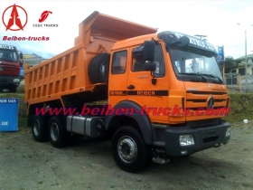 CONGO beiben NG80 6 * 4 camions à benne basculante