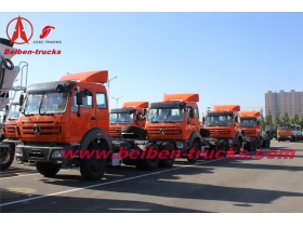 Chine 400hp BEI BEN tracteur camion remorque camion tête 10 roues BEI BEN camion-tracteur 400hp remorque camion tête 10 roues fournisseur