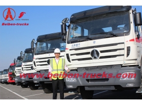 Chine baotou Beiben 10 roues tracteur camion/Nord tête de camion benz