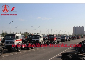 Congo Beiben camion 2638 380ch tête de camion pour le prix de transport de conteneurs