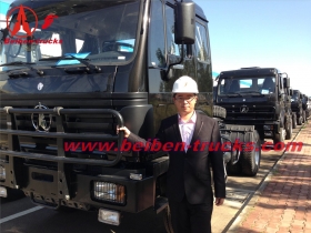 Chine camion Beiben 10 roues moteur 340hp fournisseur