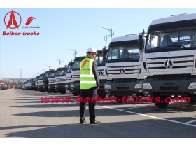 International 380ch NG 80, 6 X 4 Chine Beiben camions à vendre