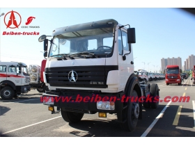 camion de tracteur de 380ch Congo Beiben tête de camion 10 roues fournisseur Benz Nord 2538S