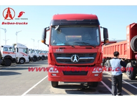 china 2015 new BEIBEN V3 480hp big truck 6x4 tractor head price