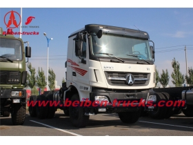 meilleur prix pour 6 x 4 beiben V3 trailer truck/tout neuf Nord camion tracteur benz