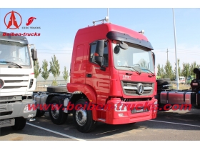 Baotou Beiben V3 prix de camion 6 x 4 tracteur de remorquage avec le moteur WEICHAI