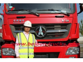 tête de camion 6 x 4 tracteur Baotou Beiben V3 avec le moteur WEICHAI