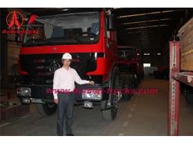 Chine Beiben 6 x 4 moteur remorque tracteur camion meilleur prix