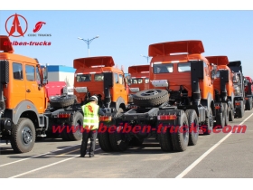 Powerful Beiben 6X4 tow tractor truck 10 Wheeler Trucks  price