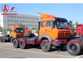 Beiben NG 80 remorque 6 X 4 tracteur avec 10 roues de camion pour le congo