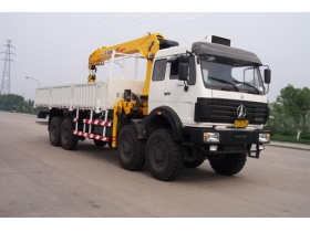meilleure qualité de Chine 16 tonnes Beiben 8 * 4 camion grue