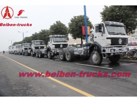 Baotou BEIBEN camion tracteur avec Certicfication ISO, GCC, CCC