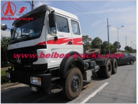 Chinois Big tracteur Beiben / fournisseur de camion tracteur Beiben 6 * 4
