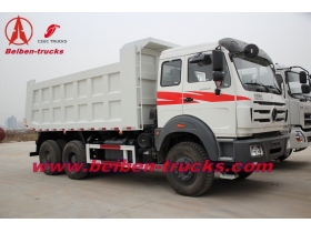Nord benz 30 tonnes benne camion 6 x 4 10 pneus camion à benne basculante Chine beiben fabricant de camion