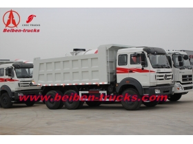 Chine du Nord benz 4 x 6 benne camion 25 tonnes benne camion 10 roues camion à benne basculante prix