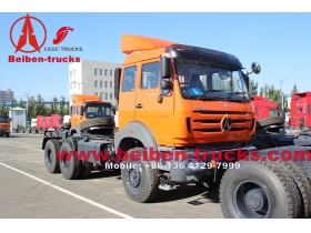 Benz Nord beiben 6 x 4 tracteur camion remorque tête d'origine pour le client de congo