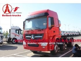 380ch Chine camion lourd 6 x 4 tracteur Beiben camion pour client de Tanzanie