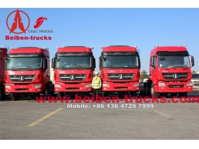Chine Beiben 6 x 4 camion-tracteur nord de technologie de Mercedes Benz Benz/Beiben 420CV pour client d'Afrique