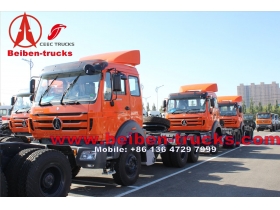 Nord de 6 x 4 tracteur Beiben NG80 Congo prix camion benz