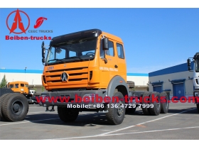 camion de tracteur de BEIBEN Nord Benz 6 x 4 Chine 380ch pour pays congo