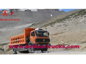 Marché Congo 25 t 18 m 3 380ch fabricant Beiben camion à benne 6 * 4