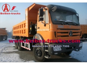 china The 2013 New Heavy Duty Truck Baotou Beiben Dump Truck 6X4 with 10 Wheels EuroIII