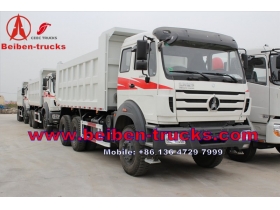 BEIBEN benne camion 20 t 340hp Benz Nord 6 * 4 camion benne camion d'extraction pour client congo