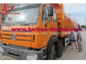 Camion à benne basculante concessionnaire Nord fournisseur de camions à benne basculante chinois Beiben 50 t benz 8 x 4
