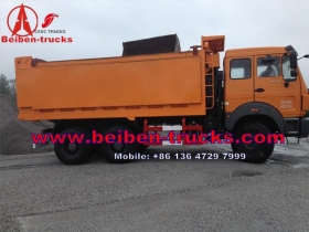 Chine du Nord Beiben 6 x 4 380ch sable benne camions à benne basculante à vendre