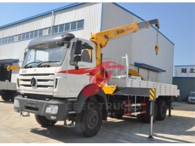fabricant de la Chine beiben 10 T camion grue