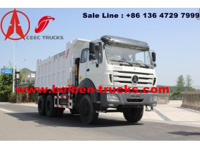Congo Beiben 6 x 4 camion benne 25 t tombereau benne camions fournisseur