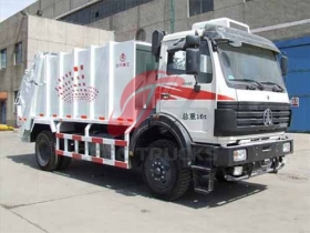 la Chine beiben 10 CBM déchets compacteur camion prix