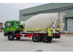 Benz Nord ciment transit bétonnière camion poids du véhicule en Chine