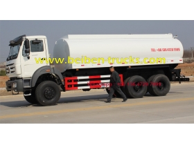 Chine du Nord benz BEIBEN 6 x 4 camion d'eau de camion 336HP réservoir à vendre