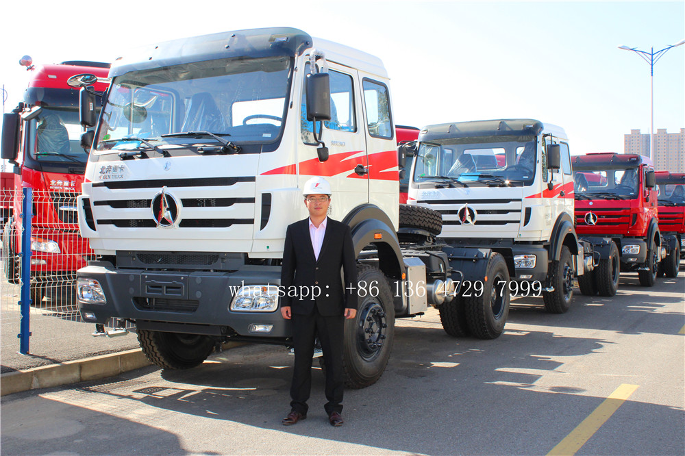nigeria- 16 unités beiben 2538 tracteur camion pour l'exportation