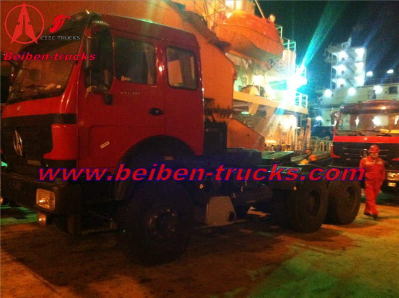 Un client nigérian commande 30 unités de camions tracteurs Beiben 2642 à la société CEEC TRUCKS.