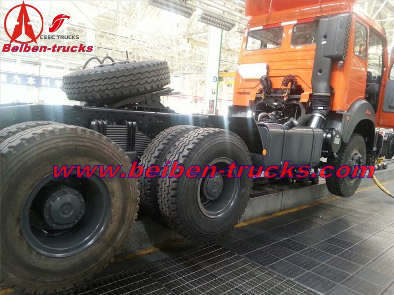 beiben 2638 right hand drive tractor trucks in tanzania country