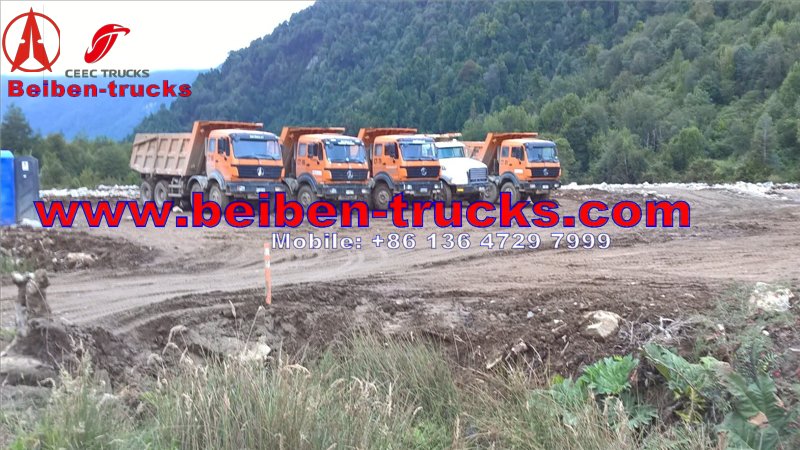 Camion benne Beiben 12 roues type 3142