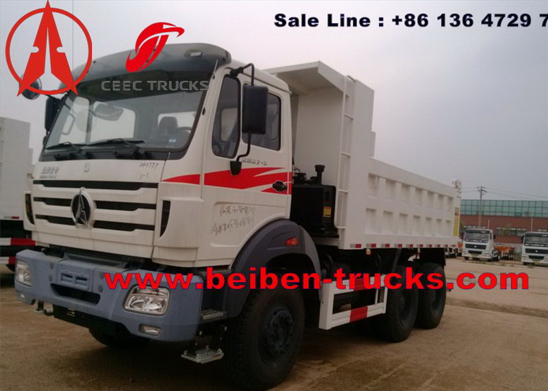 Beiben NG80/V3 6X4 2529K 10 wheels 15cbm dump tipper truck