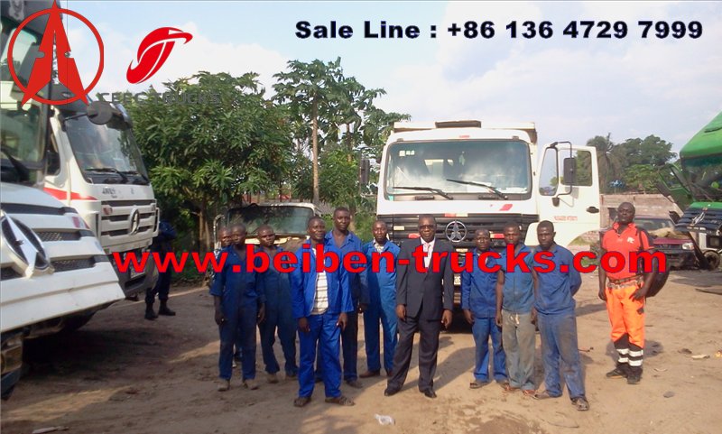 Camion benne Beiben pour l'Afrique Congo