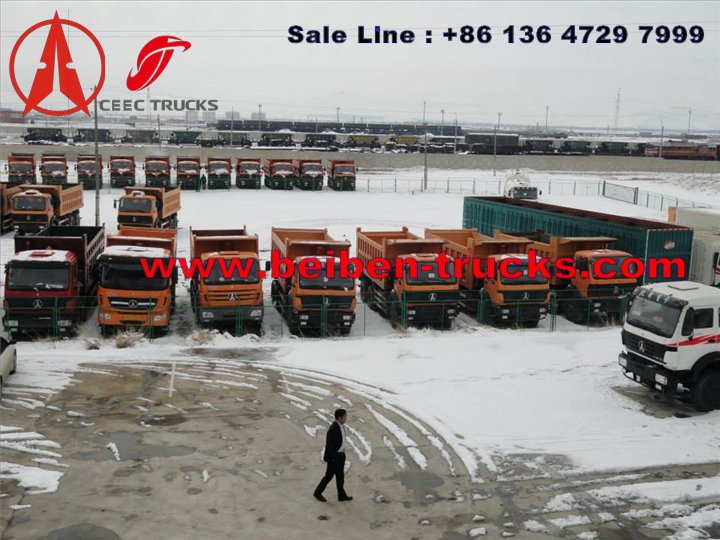 beiben dump truck manufacturer in china 