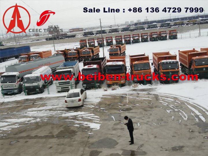 beiben dump truck manufacturer in china 