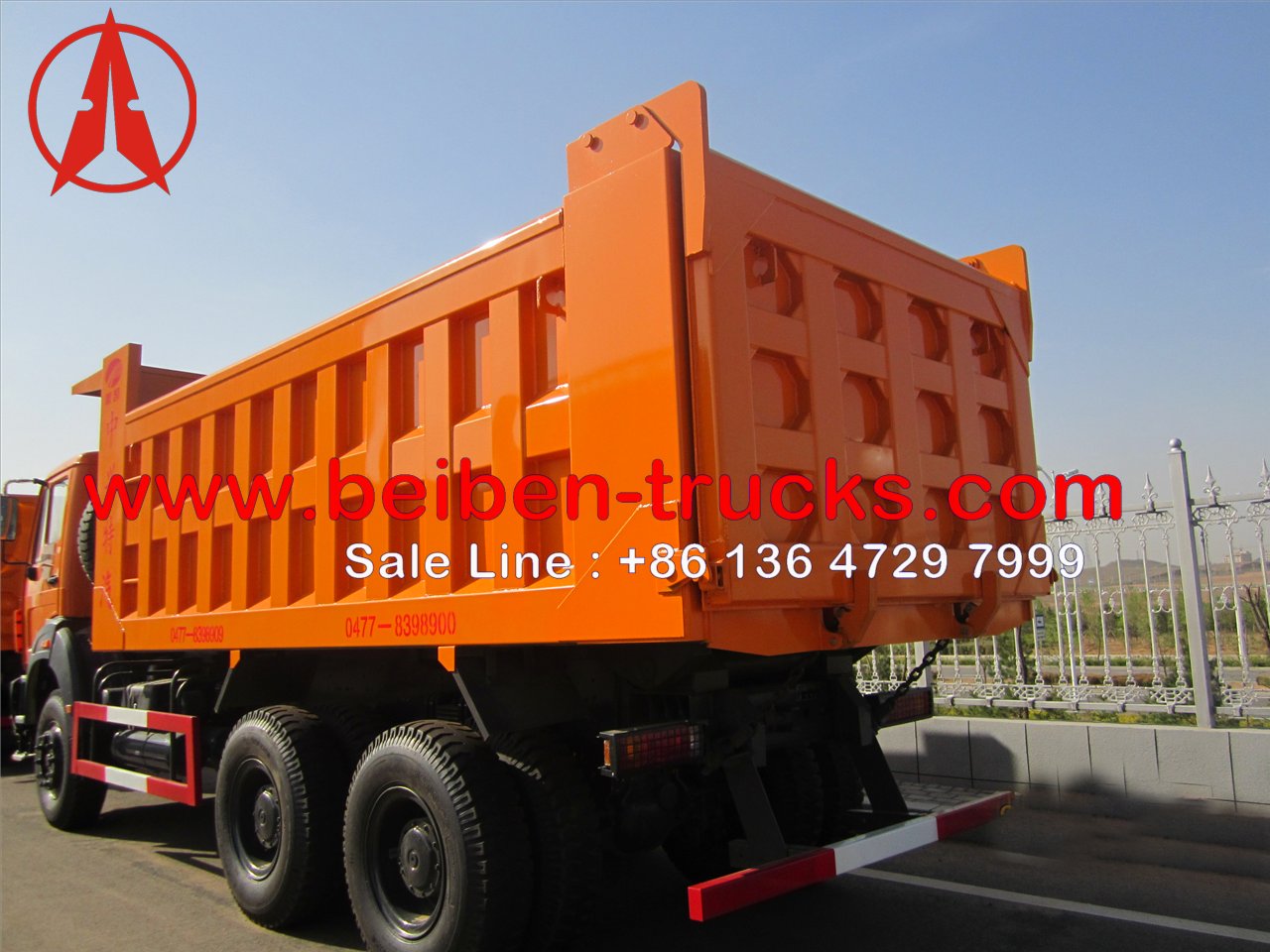 fournisseur de camion à benne basculante Congo Beiben en Chine