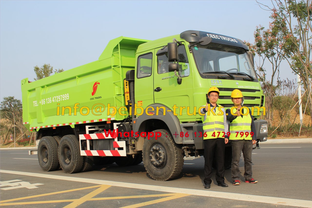 Utilisation de la technologie Mercedes-Benz Chine Vente de camions à benne basculante beiben de 30 tonnes