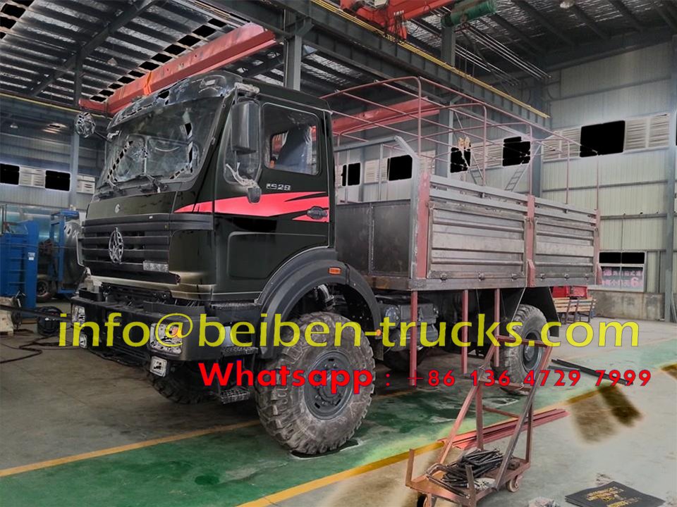 beiben military truck for UN