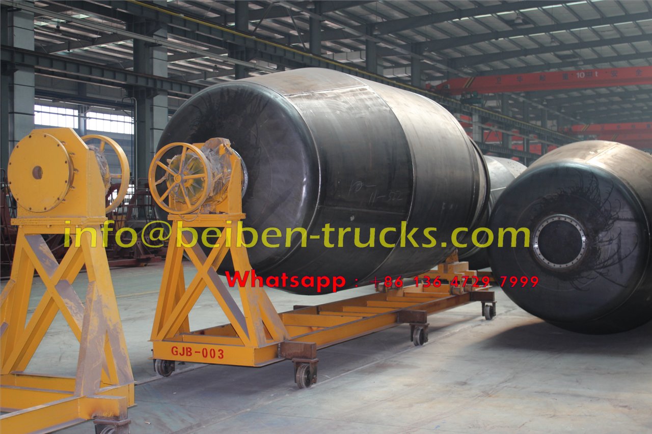 Chine Beiben 6x4 340hp 10 mètres cubes camion malaxeur à béton