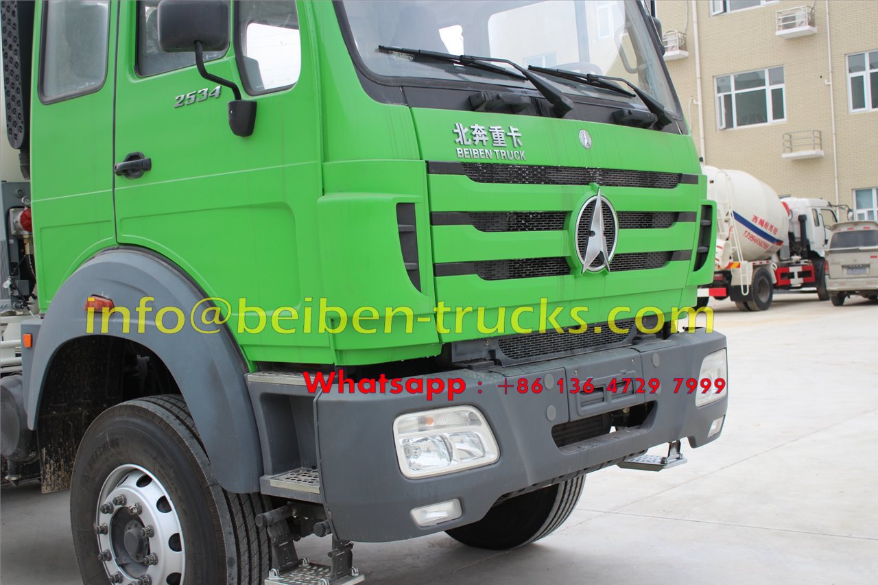 Chine camion malaxeur à béton Beiben 6X4 de haute qualité à vendre