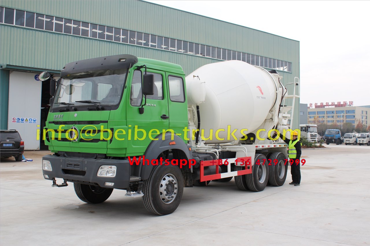 Chine camion malaxeur à béton Beiben 6X4 de haute qualité à vendre