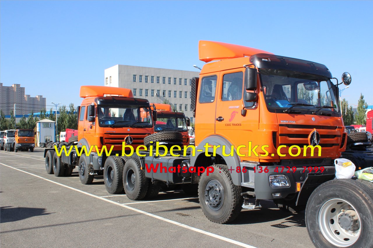 Fournisseur de camion tracteur Tanzanie Beiben RHD