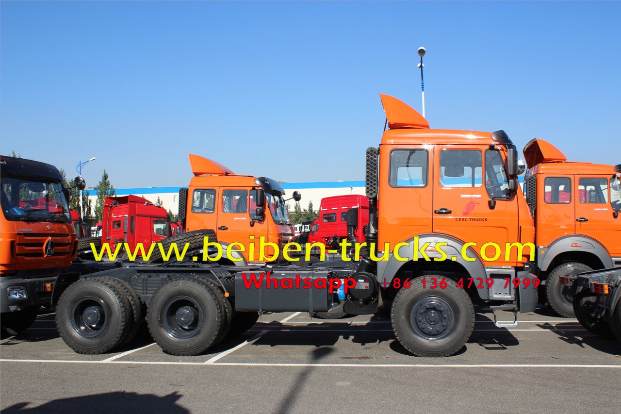 Fournisseur de camion tracteur Tanzanie Beiben RHD